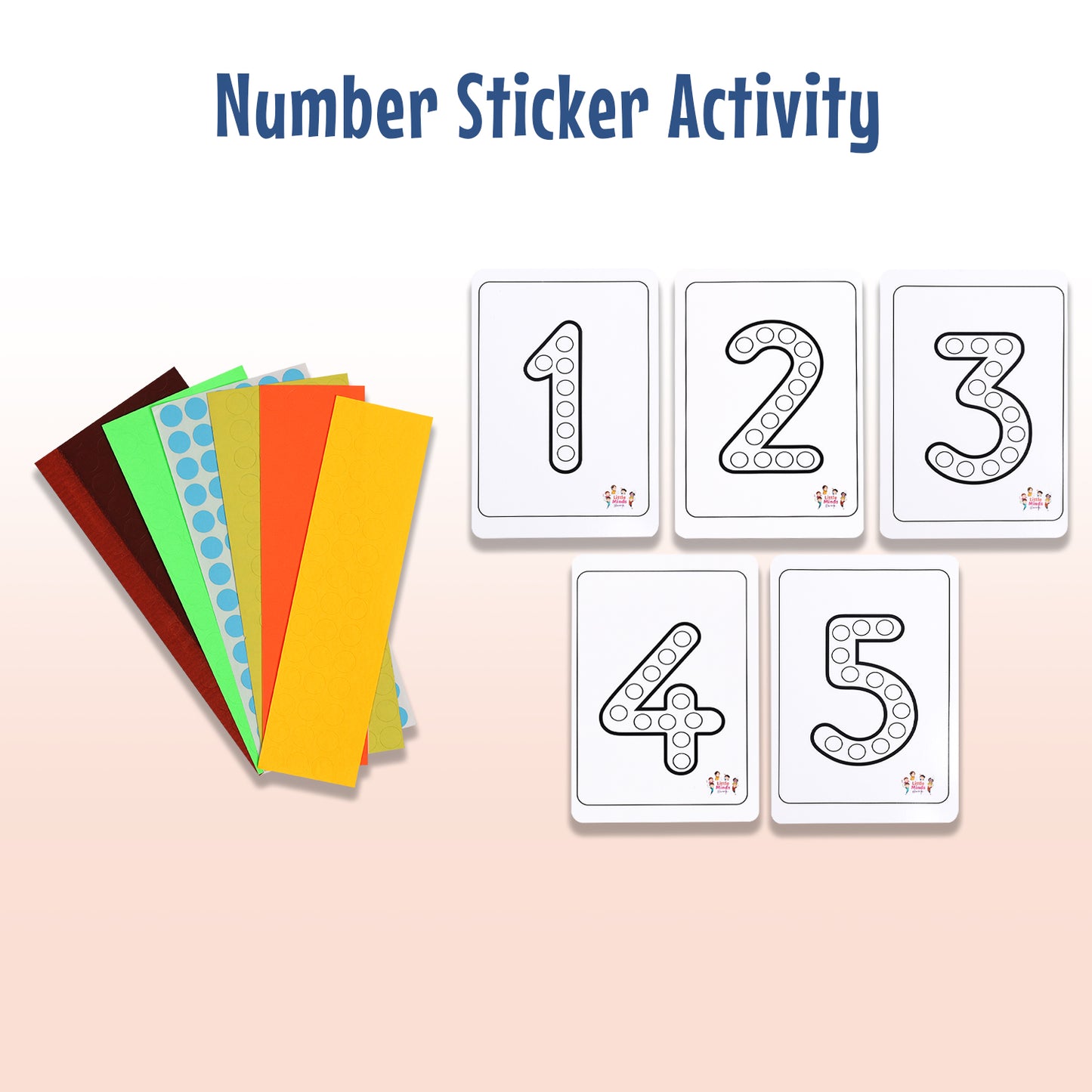 Number Dot Sticker Sheet