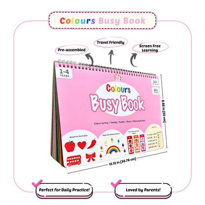 Colours Busy Book