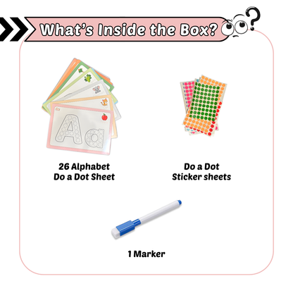 Dot Sticker Fun – Alphabet & Numbers