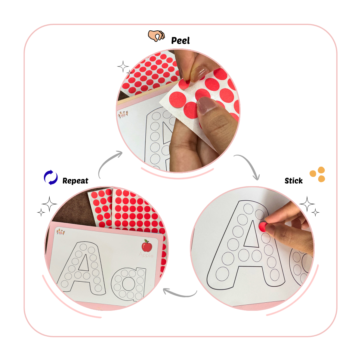 Dot Sticker Fun – Alphabet & Numbers