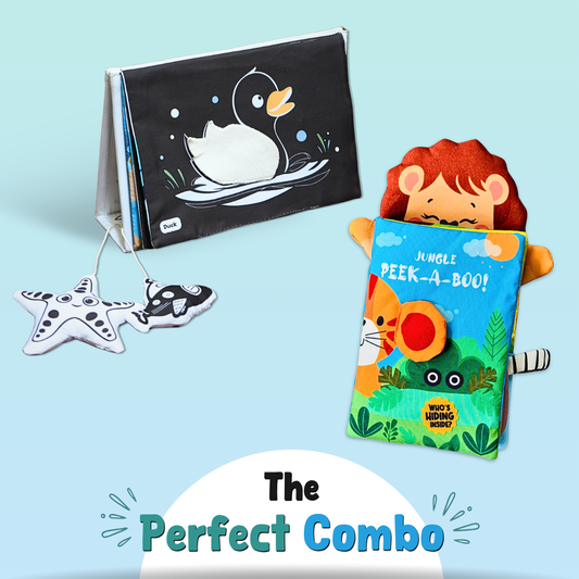 Peek & Tummy Time Combo