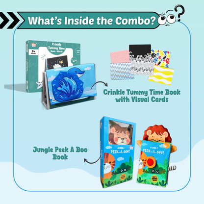 Peek & Tummy Time Combo (Ages 0–18 Months)