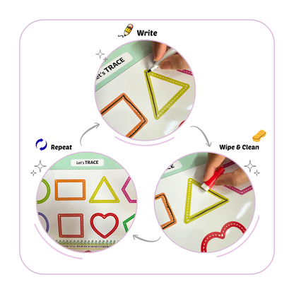 Shapes Busy Book                                  (Ages 1 to 4 )