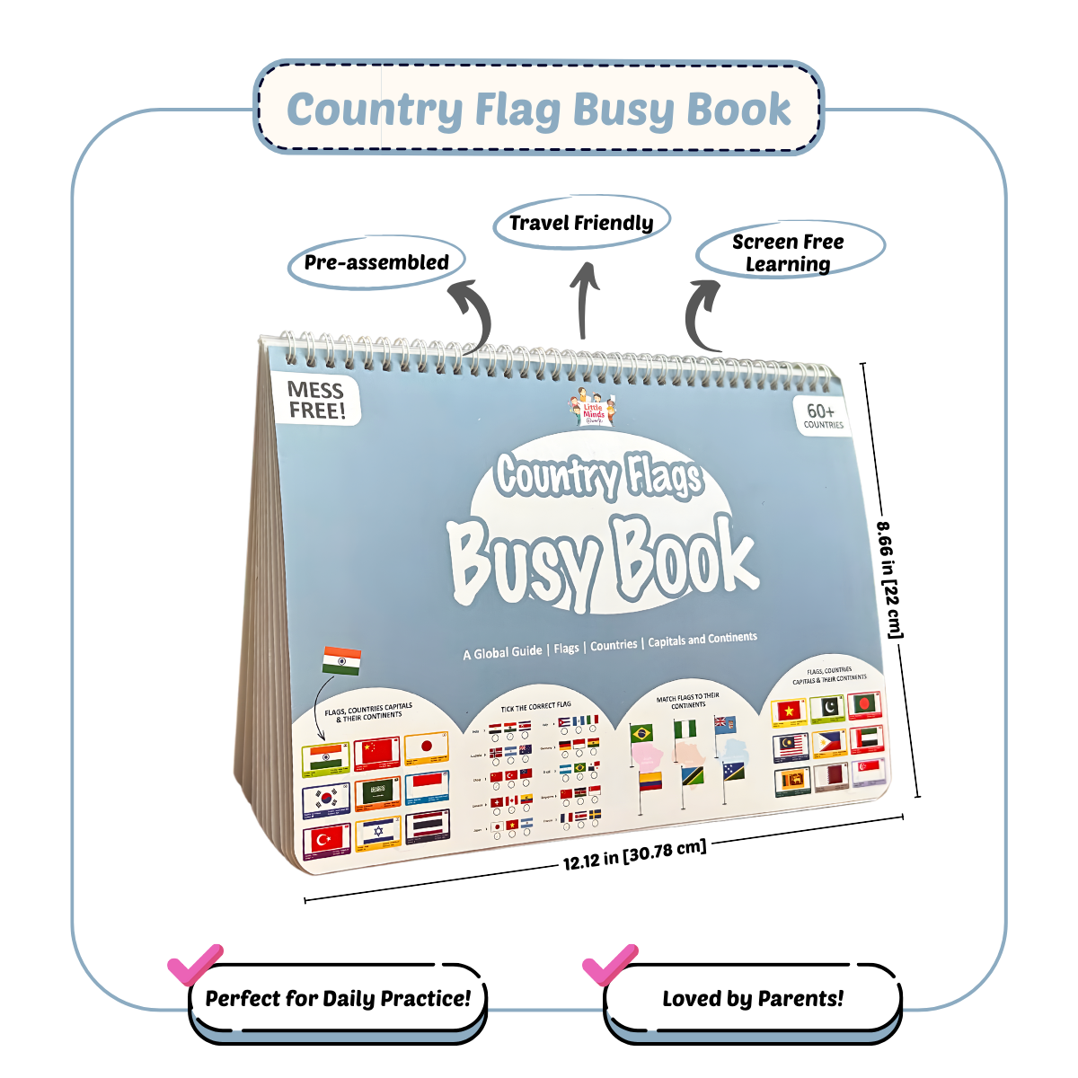 Flag Busy Book