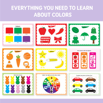 Colors Binder (Ages 1 to 4 years )