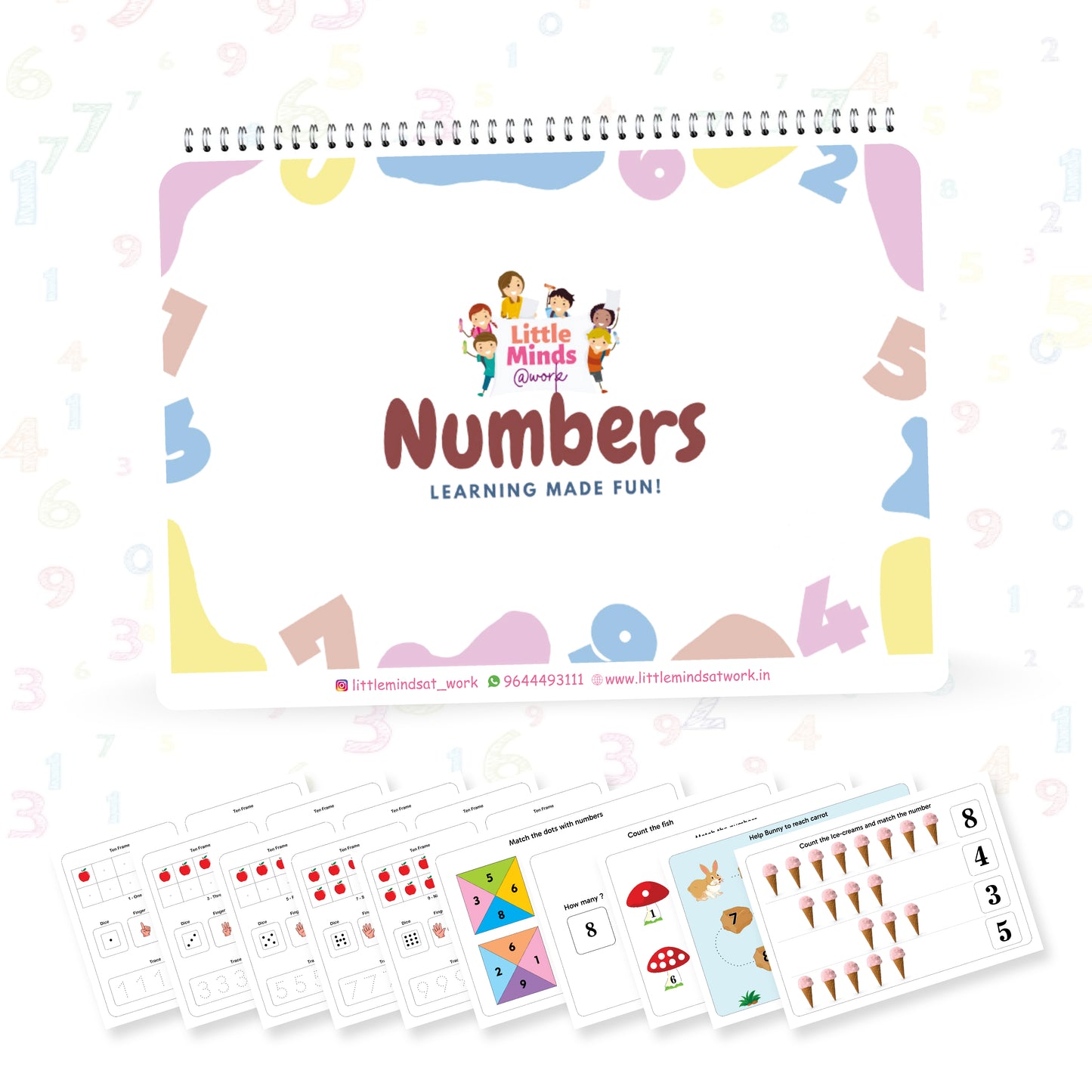Number Binder (Ages 2 to 5 years)