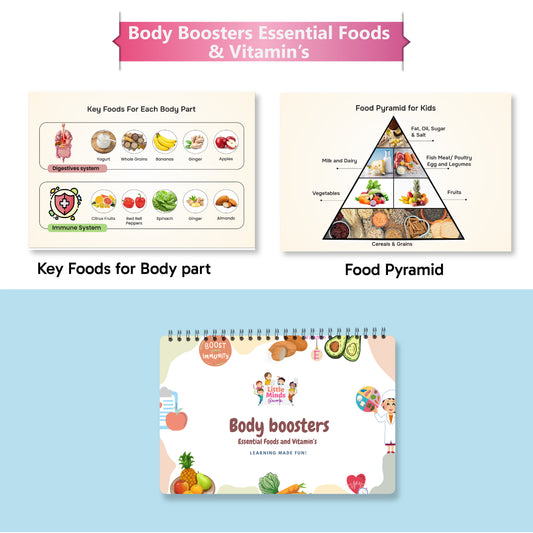 Body Booster’s Activity Binder ( Ages 4 - 6 years )