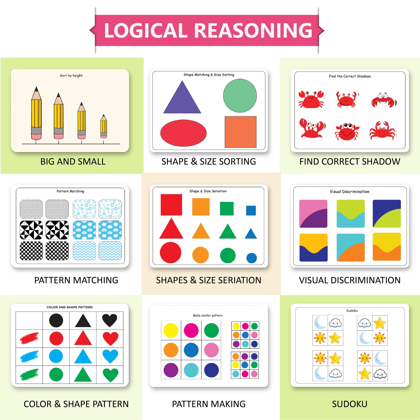 Combo- Logical Reasoning Activity Binder I & II