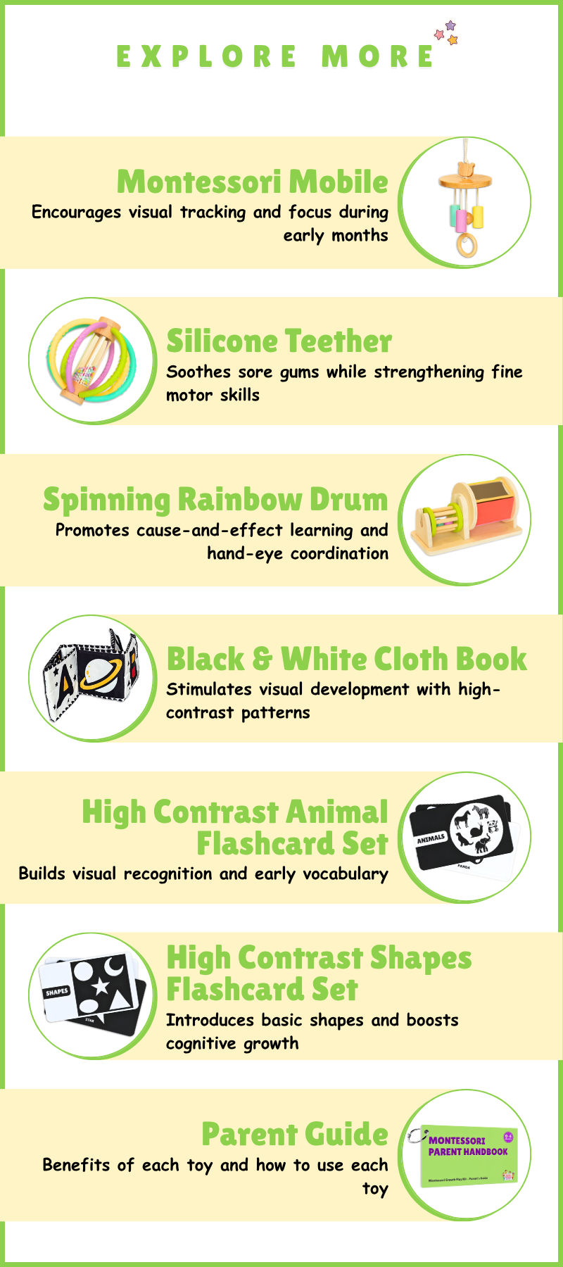 My First Senses Montessori Box            (0 Months+)