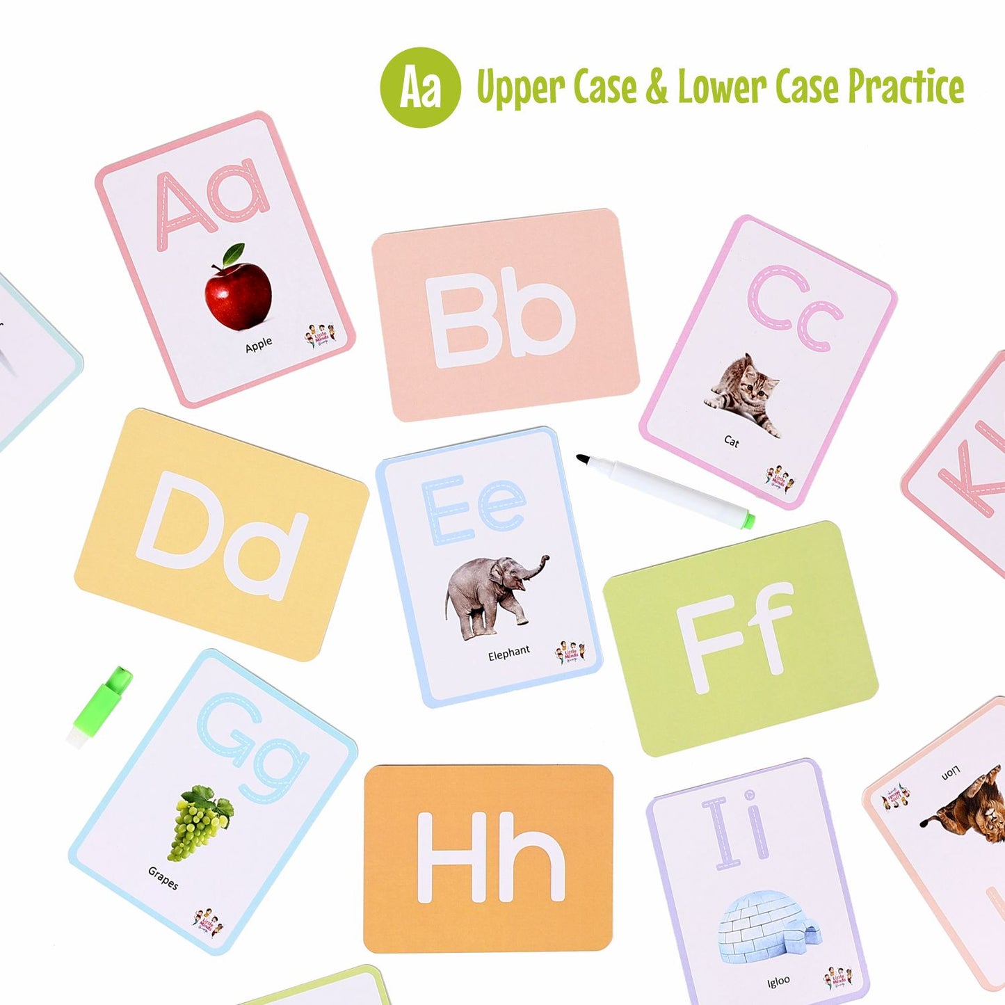 Combo- Alphabet and Number Flash Cards