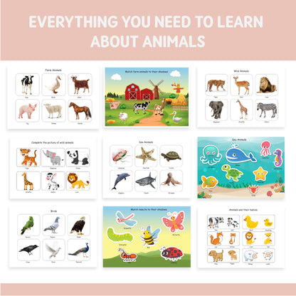 Animal Binder ( Ages 1 to 4 years)