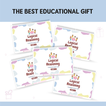 Logical Reasoning Binder Part-3 (Ages 4 to 6 years)