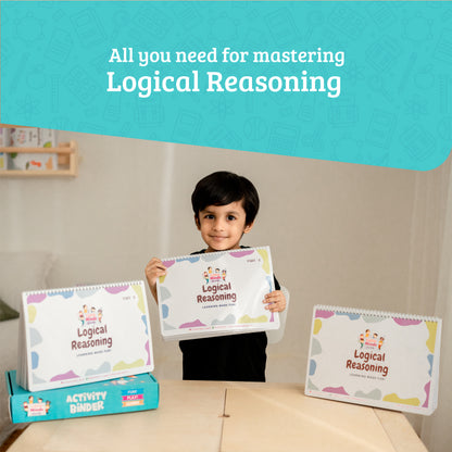 Combo- Logical Reasoning I, II & III Age 2-6 years