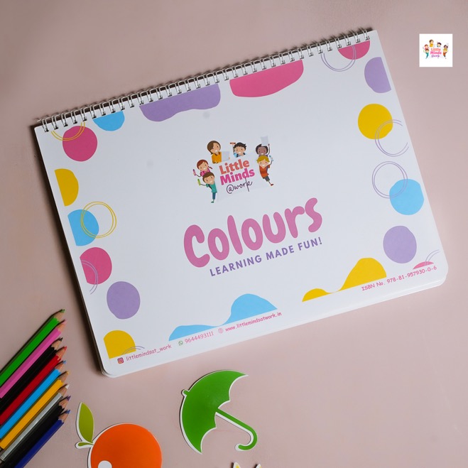 Buy Colours Activity Book, Coloring Book Online, Little Mind