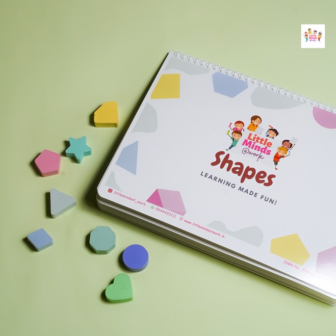 Buy Shapes Activity Book Online in India, Little Mind