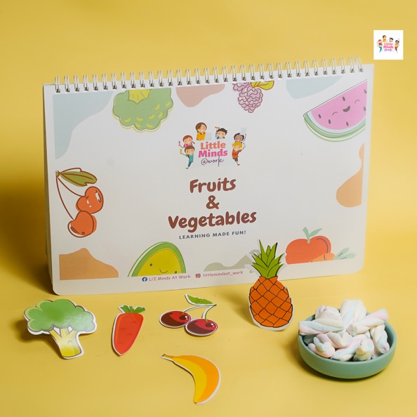 Fruits & Vegetables Activity Book