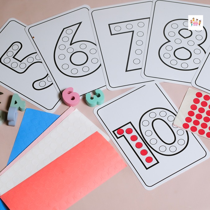 Buy Alphabet Dot Sticker Sheet Online, Little Minds At Work