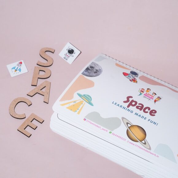 Buy Space Activity Book for Little Children's, Little Minds