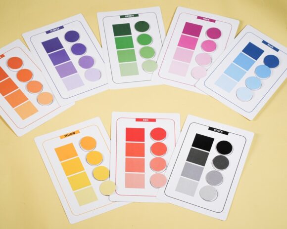 8 Colour Gradation Sheets